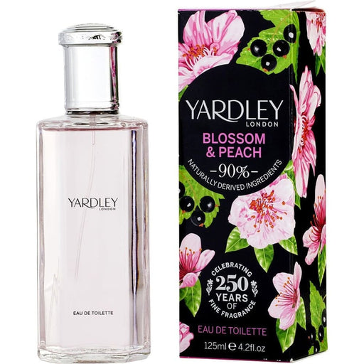Yardley Blossom & Peach Edt Spray by London for Women - 125