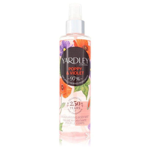 Yardley Poppy & Violet Body Mist by London for Women - 200
