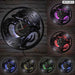 Yin Yang Dragon Vinyl Record Wall Clock