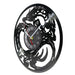 Yin Yang Dragon Vinyl Record Wall Clock