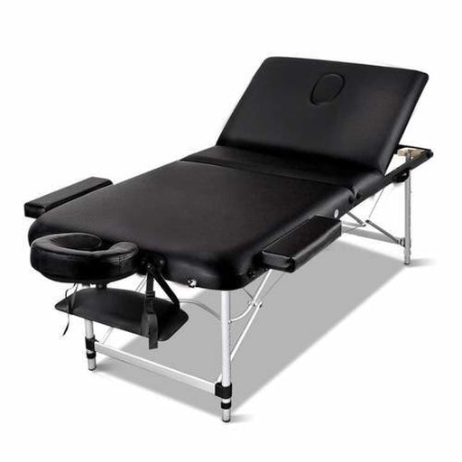 Zenses 70cm Wide Portable Aluminium Massage Table 3 Fold