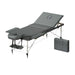 Zenses Massage Table Portable 3 Fold Aluminium Therapy