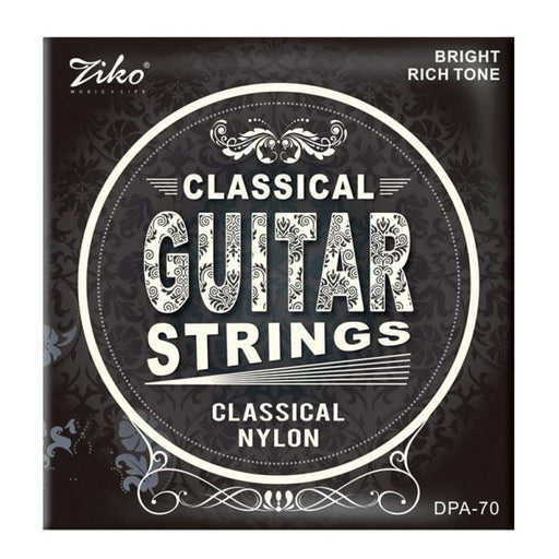 Ziko Dpa - 70 Classical Guitar Strings 6pcs Set Nylon Core