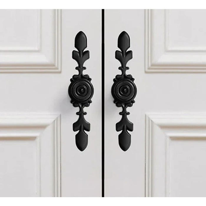 Zinc Alloy Bronze Cabinet Wardrobe Drawer Door Handles/knobs
