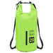 Dry Bag With Zipper Green 20 l Pvc