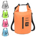 Dry Bag with Zipper Orange 15 l Pvc