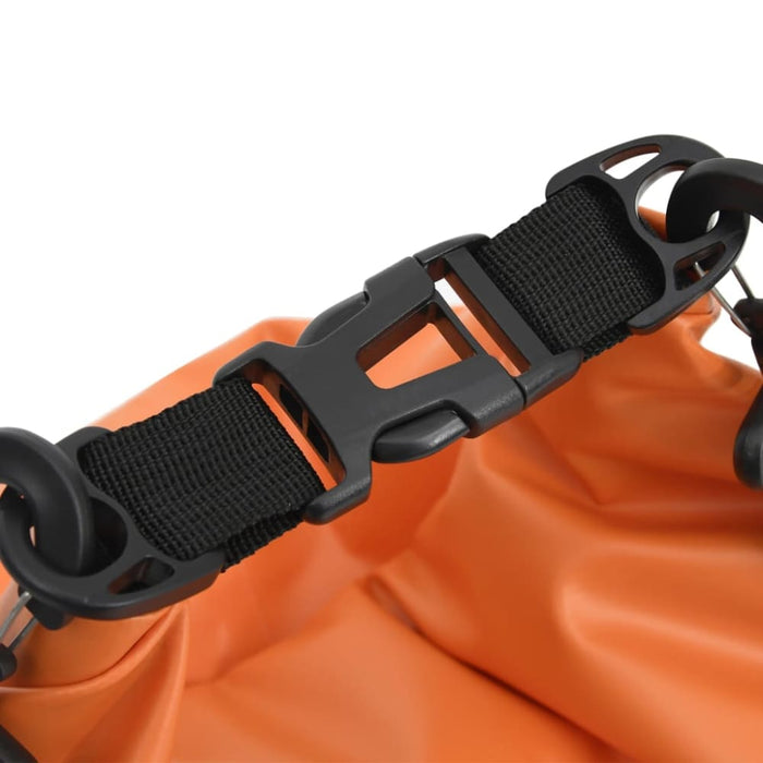 Dry Bag With Zipper Orange 15 l Pvc