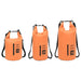 Dry Bag With Zipper Orange 30 l Pvc