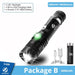 Zoomable High Power Led Flashlight With Usb Charger