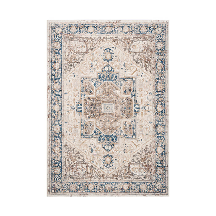 Floor Rug Soft Fluffy Area Rug Living Room Bedroom 160X230Cm Pale Blue