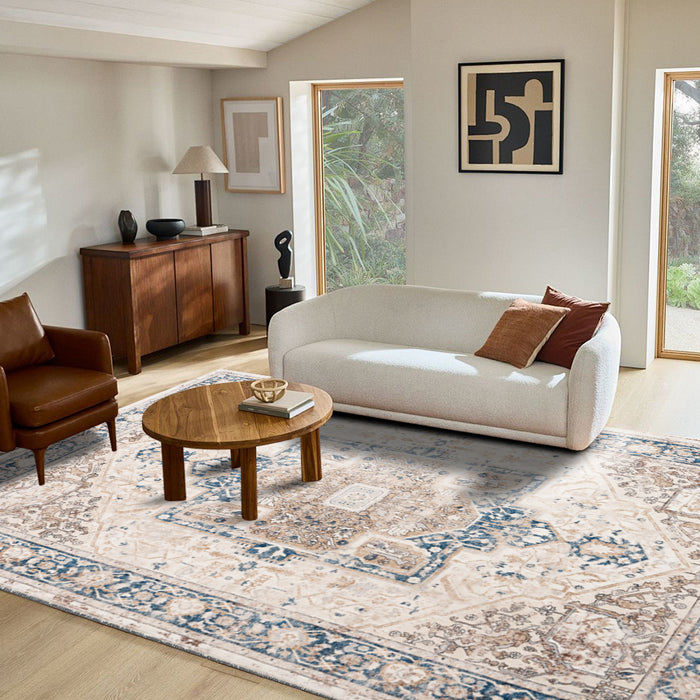 Floor Rug Soft Fluffy Area Rug Living Room Bedroom 160X230Cm Pale Blue