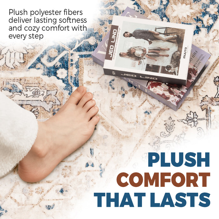 Floor Rug Soft Fluffy Area Rug Living Room Bedroom 200X300Cm Pale Blue