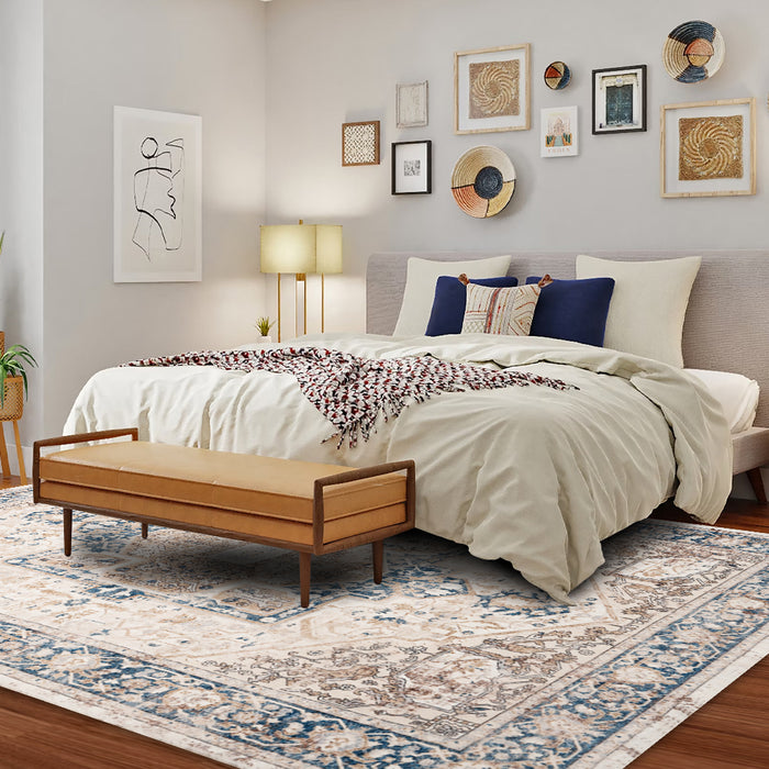 Floor Rug Soft Fluffy Area Rug Living Room Bedroom 200X300Cm Pale Blue