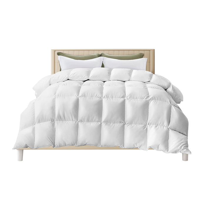 Natural Bamboo Quilt 200Gsm Duvet Doona Winter Summer Quilt Queen