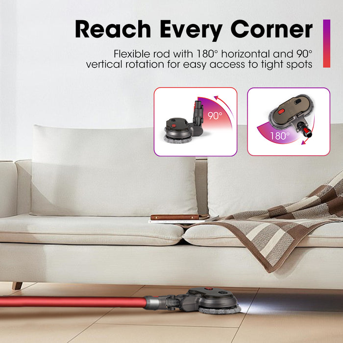 Electric Mop Head For Dyson V7 V8 V10 V11 V15 Vacuum Cleaners 6 Pads