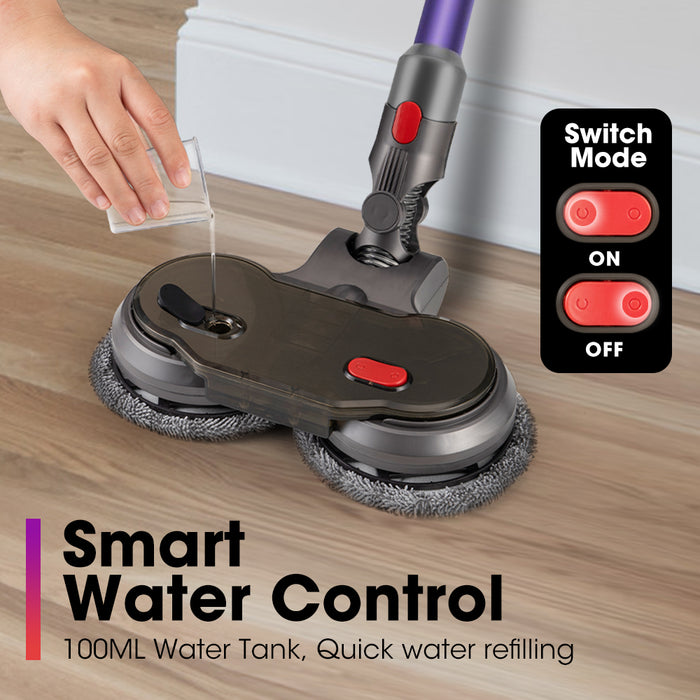 Electric Mop Head For Dyson V7 V8 V10 V11 V15 Vacuum Cleaners 6 Pads