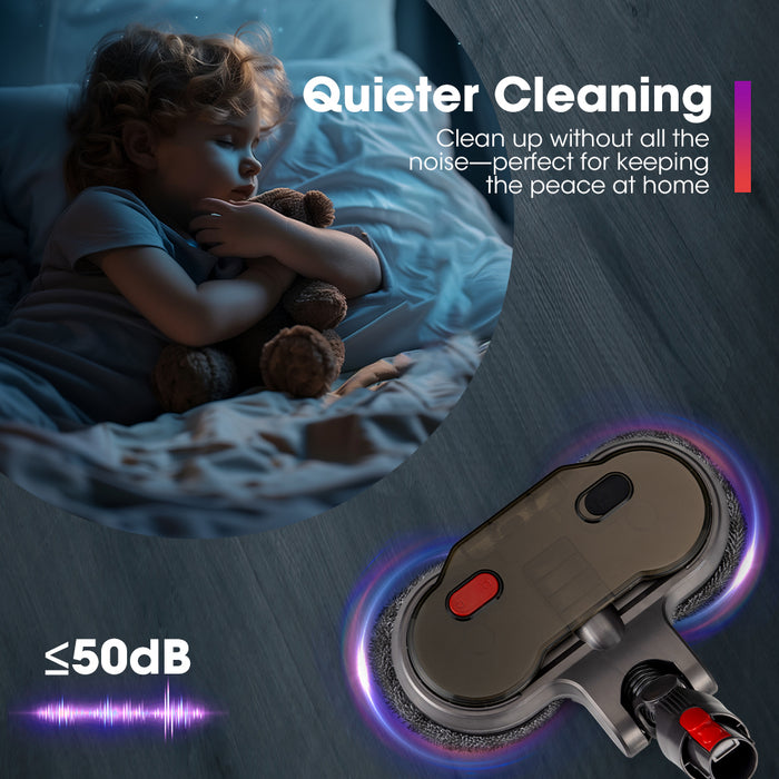 Electric Mop Head For Dyson V7 V8 V10 V11 V15 Vacuum Cleaners 6 Pads