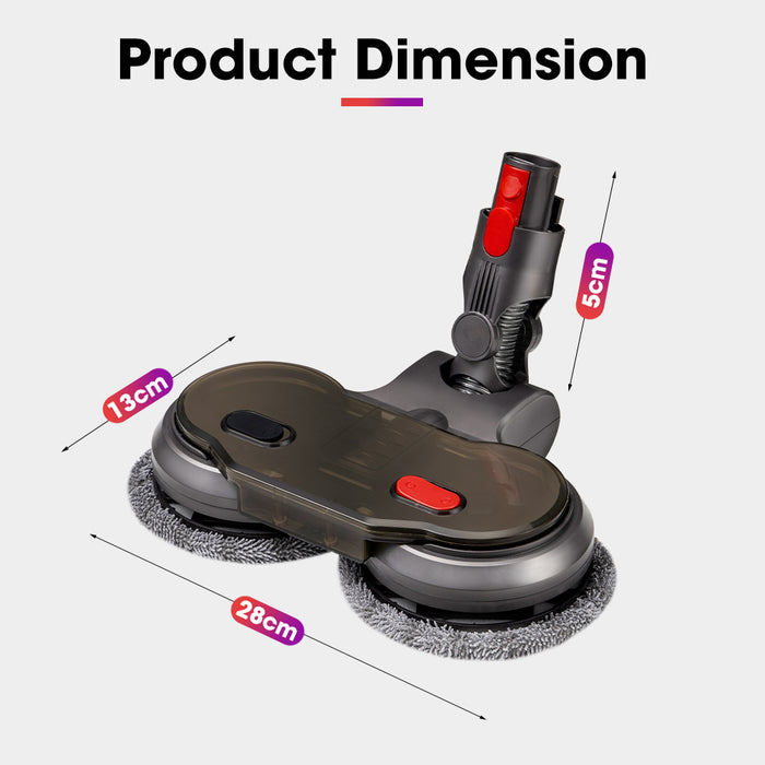 Electric Mop Head For Dyson V7 V8 V10 V11 V15 Vacuum Cleaners 6 Pads