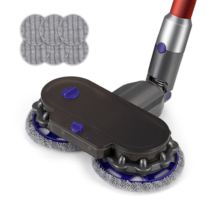 6 Pads Electric Mop Head For Dyson V7 V8 V10 V11 V15 Vacuum Cleaners