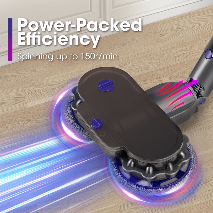 6 Pads Electric Mop Head For Dyson V7 V8 V10 V11 V15 Vacuum Cleaners