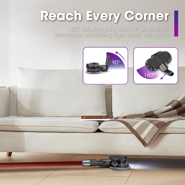 6 Pads Electric Mop Head For Dyson V7 V8 V10 V11 V15 Vacuum Cleaners