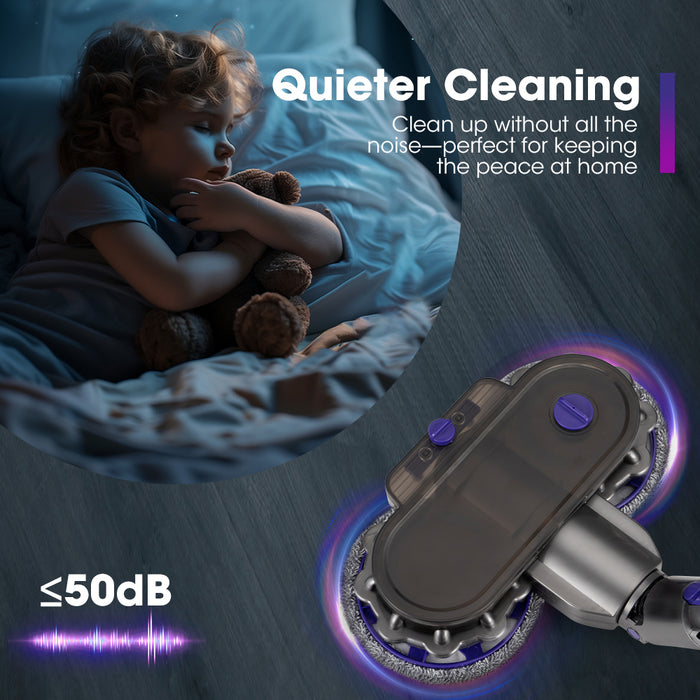 6 Pads Electric Mop Head For Dyson V7 V8 V10 V11 V15 Vacuum Cleaners