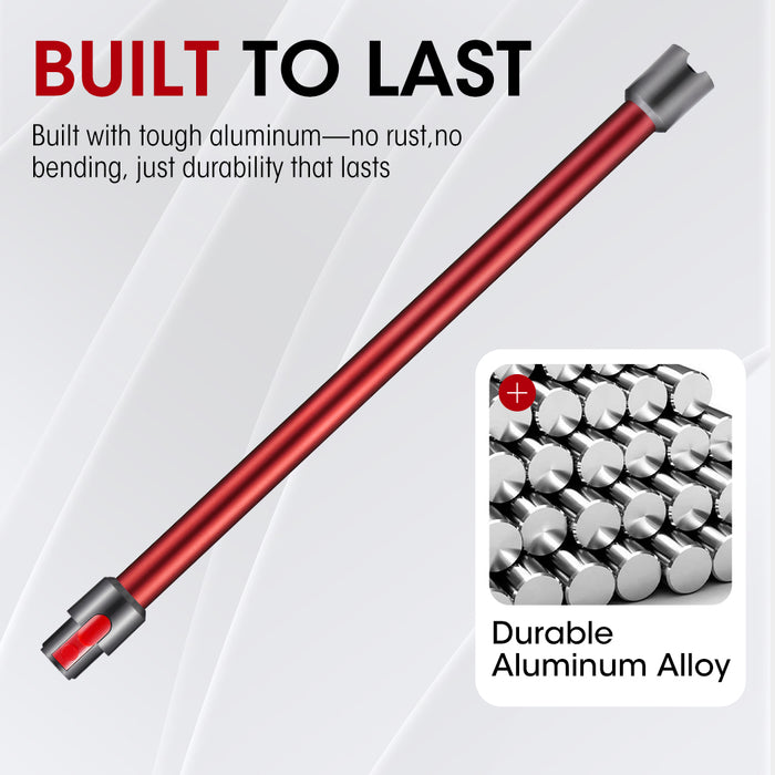 Replacement Wand For Dyson Stick Extension Tube V7 V8 V10 V11 V15 Red