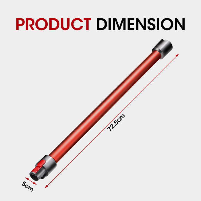 Replacement Wand For Dyson Stick Extension Tube V7 V8 V10 V11 V15 Red