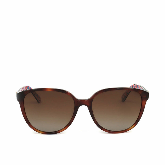 Womens Sunglasses By Kate Spade Viennegs Polarised 54 Mm Habana