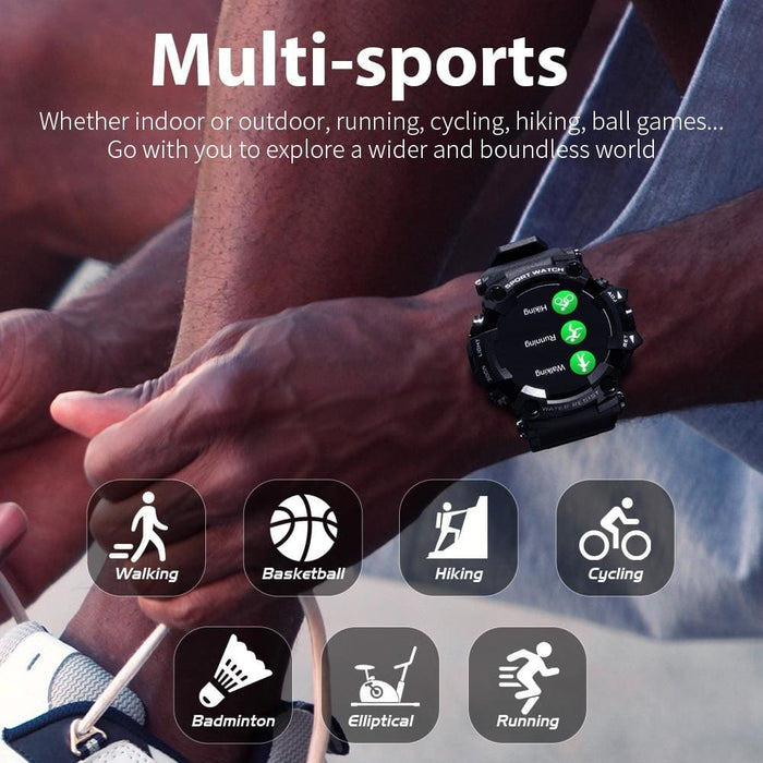 1.28“ Full Touch Screen Unisex Sport Smart Watch