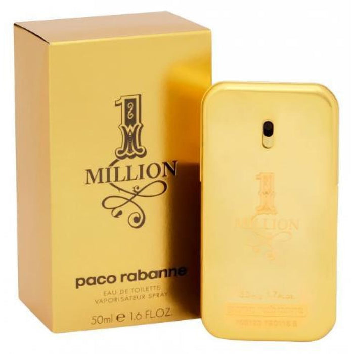 1 Million Edt Spray by Paco Rabanne for Men - 50 Ml