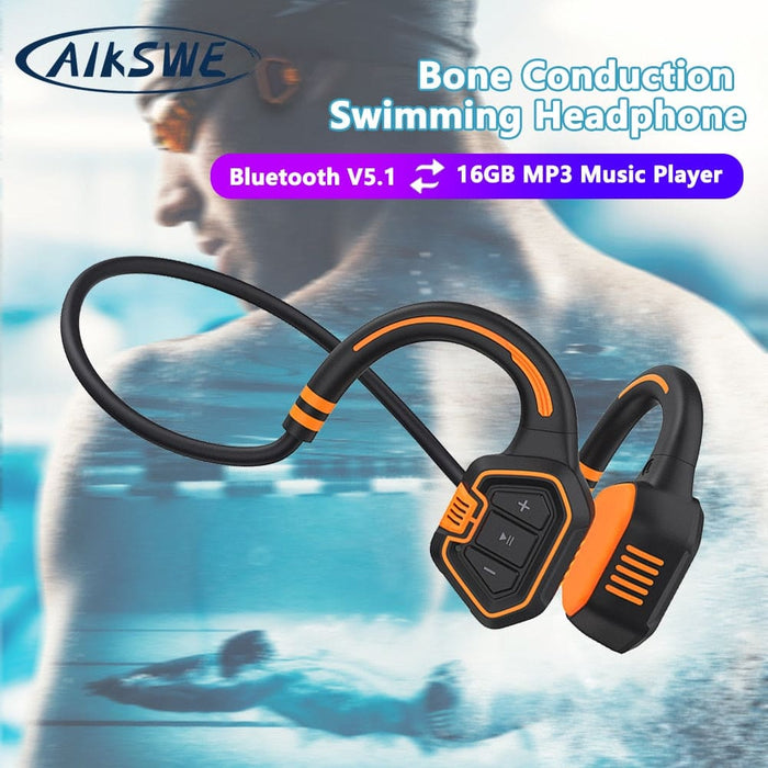 V5.1 Wireless Bone Conduction Bluetooth Waterproof Mp3