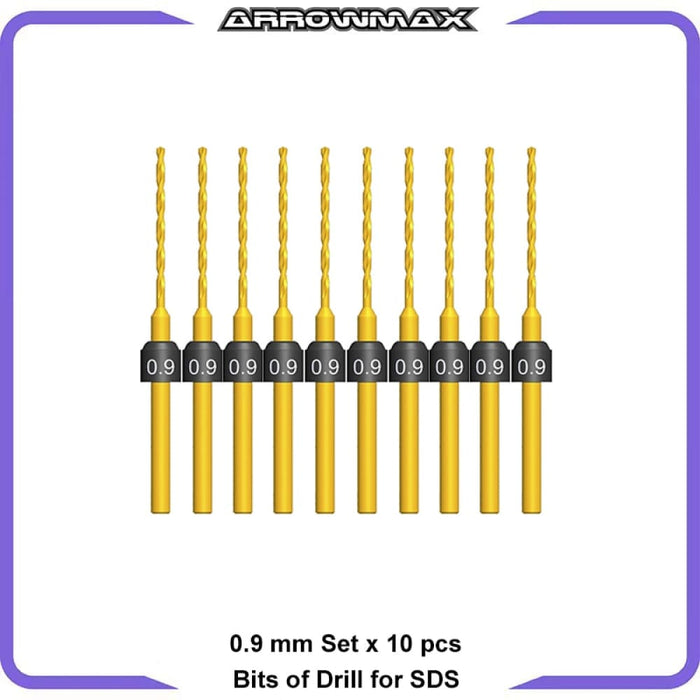 B Set-10 Bits of Drill for Sds