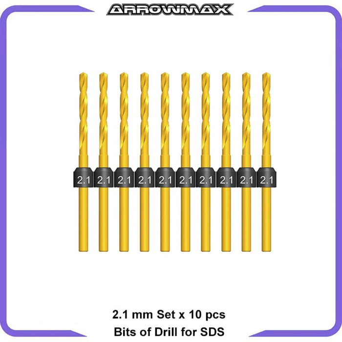 B Set-10 Bits of Drill for Sds