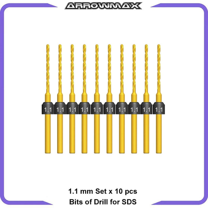B Set-10 Bits of Drill for Sds