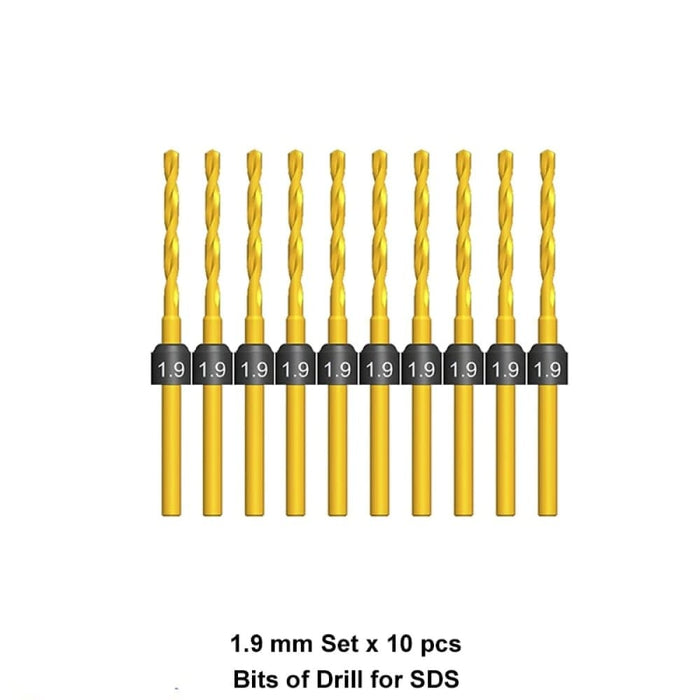 B Set-10 Bits of Drill for Sds