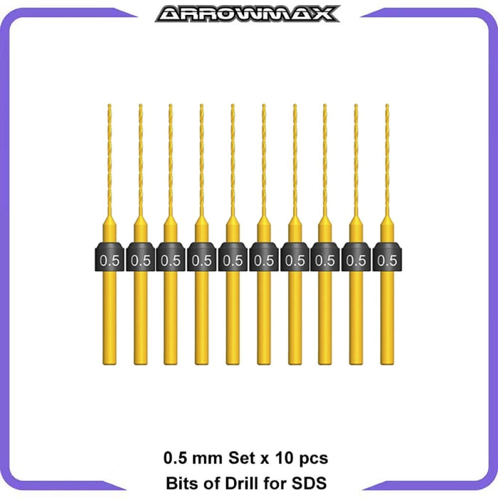 B Set-10 Bits of Drill for Sds