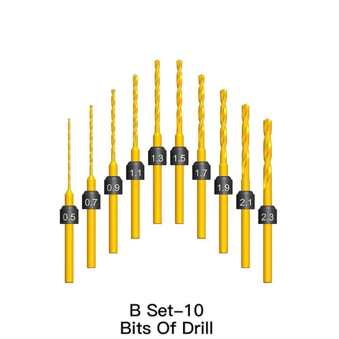 B Set-10 Bits of Drill for Sds