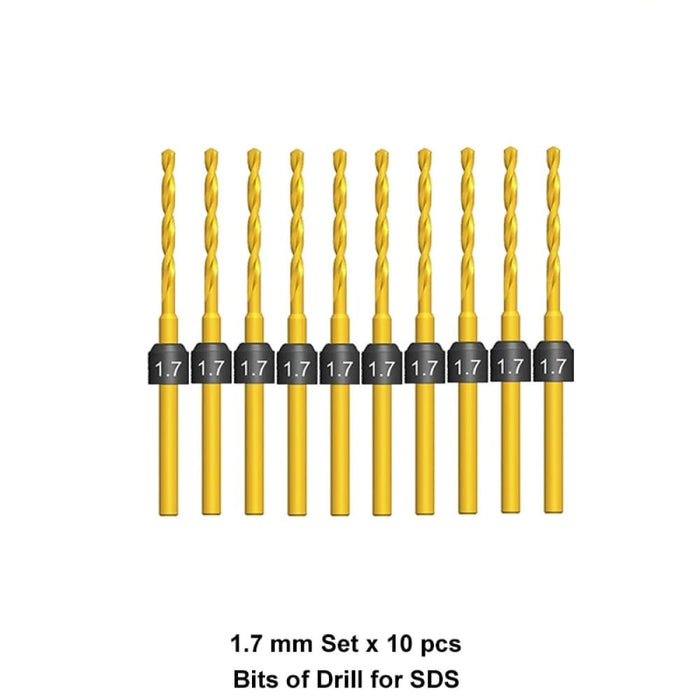 B Set-10 Bits of Drill for Sds