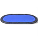 10-player Foldable Poker Tabletop Blue Nbotl