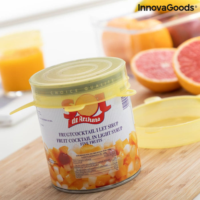 Set of 10 Reusable and Adjustable Kitchen Lids Lilyd