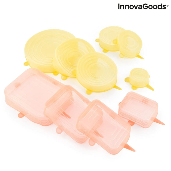 Set of 10 Reusable and Adjustable Kitchen Lids Lilyd