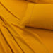 100% Egyptian Cotton Vintage Washed 500tc Mustard Double