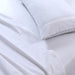 100% Egyptian Cotton Vintage Washed 500tc White 50 Cm Deep