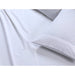 100% Egyptian Cotton Vintage Washed 500tc White Single Bed