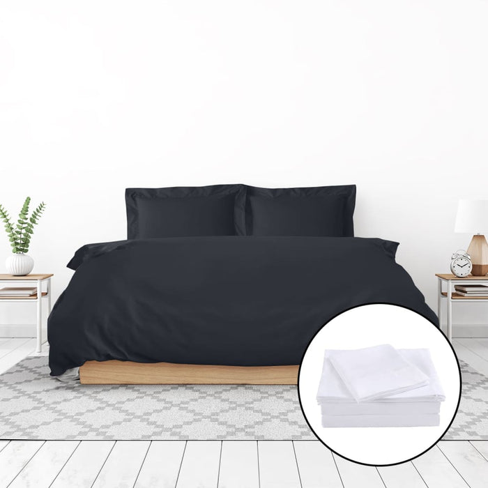 1000 Thread Count Bamboo Cotton Sheet and Quilt Cover