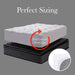 1000gsm Luxury Bamboo Covered Mattress Topper Ball Fibre