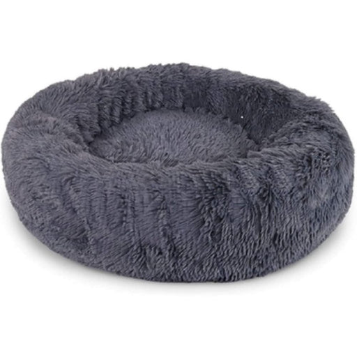 Xl 100cm Round Pet Bed (dark Grey)