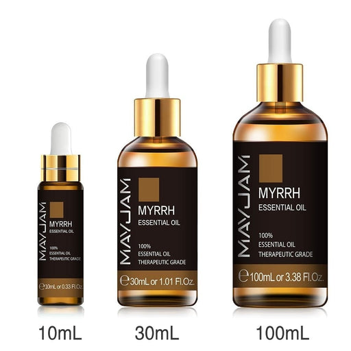 10ml 30ml 100ml With Dropper Myrrh Pure Natural Essential