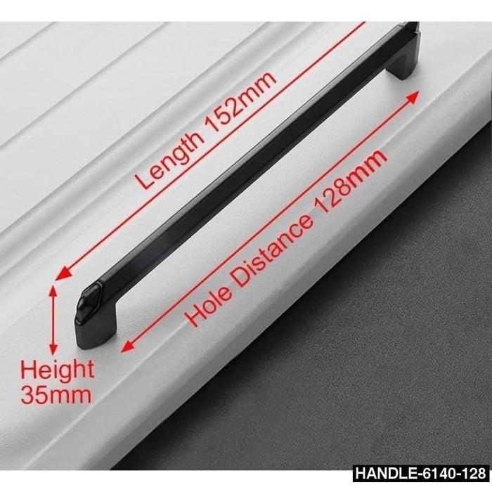 10pcs American Style Solidblack Cabinet Handles Aluminum